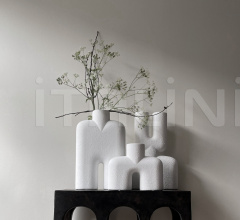 Ваза Cobra Tall, Medio - Bubble White фабрика 101 Copenhagen