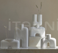 Ваза Cobra Fat, Medio - Bubble White фабрика 101 Copenhagen