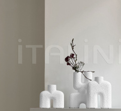 Ваза Cobra Double, Mini - Bubble White фабрика 101 Copenhagen