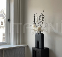 Ваза Cobra Tall, Medio - Black фабрика 101 Copenhagen