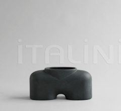 Ваза Cobra Fat, Medio - Black фабрика 101 Copenhagen