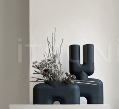 Ваза Cobra Fat, Medio - Black фабрика 101 Copenhagen