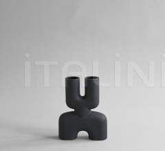 Ваза Cobra Double, Mini - Black фабрика 101 Copenhagen