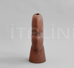 Ваза Tribal Vase, Big - Terracotta фабрика 101 Copenhagen