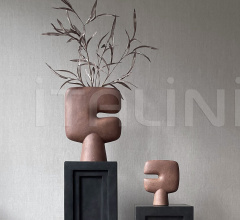 Ваза Tribal Vase, Big - Terracotta фабрика 101 Copenhagen