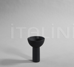 Ваза Block Vase, Mini - Black фабрика 101 Copenhagen