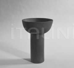 Ваза Block Vase, Big - Dark Grey фабрика 101 Copenhagen