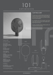 Настольный светильник Clam Table Lamp - Oxidized 101 Copenhagen