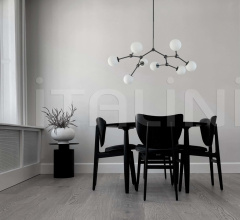 Люстра Drop Chandelier Bulp, Mini - Grey фабрика 101 Copenhagen
