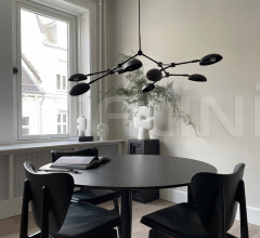 Люстра Drop Chandelier, Mini - Burned Black фабрика 101 Copenhagen
