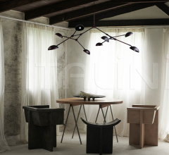 Люстра Drop Chandelier - Burned Black фабрика 101 Copenhagen