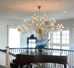 Люстра Metropole LE0380-16+8+4-K фабрика Multiforme