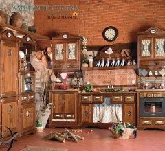 Итальянские Элементы кухни - Кухонный блок 454 Итальянские Элементы кухни - Кухонный блок 454 фабрика Maggi Massimo