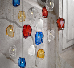 Итальянские Свет - Подвесной светильник Crystal Rock of 3 Итальянские Свет - Подвесной светильник Crystal Rock of 3 фабрика Lasvit