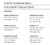 Подвесной светильник Lollipop Lasvit