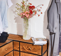 Ваза Yakisugi фабрика Lasvit