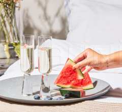 Итальянские Кухни - Бокал Otto Champagne Flute фабрика Lasvit