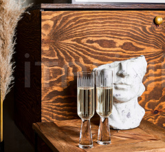 Итальянские Кухни - Бокал Otto Champagne Flute фабрика Lasvit