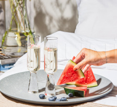 Итальянские Кухни - Бокал Otto Champagne Flute фабрика Lasvit