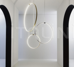 Итальянские Свет - Подвесной светильник Zero Round Vertical Итальянские Свет - Подвесной светильник Zero Round Vertical фабрика Panzeri