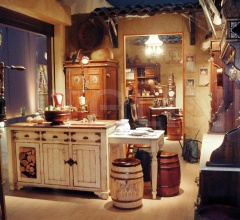 Итальянские Элементы кухни - Кухонный стол 555 BV Итальянские Элементы кухни - Кухонный стол 555 BV фабрика Maggi Massimo