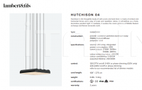 Подвесной светильник Hutchison 04 Lambert & Fils
