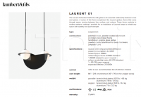 Подвесной светильник Laurent 01 Lambert & Fils