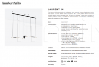 Подвесной светильник Laurent 14 Lambert & Fils