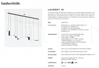Подвесной светильник Laurent 16 Lambert & Fils
