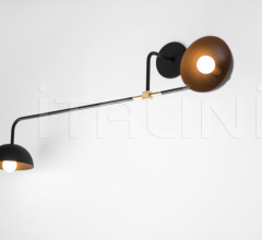 Итальянские Свет - Настенный светильник Beaubien Wall Double Shade Итальянские Свет - Настенный светильник Beaubien Wall Double Shade фабрика Lambert & Fils