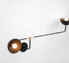 Итальянские Свет - Настенный светильник Beaubien Wall Double Shade Итальянские Свет - Настенный светильник Beaubien Wall Double Shade фабрика Lambert & Fils