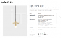 Подвесной светильник Dot Suspension Lambert & Fils