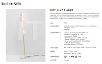 Напольный светильник Dot Line Floor Lambert & Fils