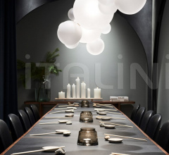 Итальянские Свет - Подвесной светильник Bolle Frosted Pendant Итальянские Свет - Подвесной светильник Bolle Frosted Pendant фабрика Giopato & Coombes