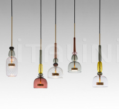 Итальянские Свет - Люстра Flauti Zigzag Chandelier Итальянские Свет - Люстра Flauti Zigzag Chandelier фабрика Giopato & Coombes