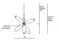 Подвесной светильник Gem Pendant Cluster Giopato & Coombes