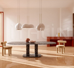 Итальянские Свет - Подвесной светильник Moonstone Arch Итальянские Свет - Подвесной светильник Moonstone Arch фабрика Giopato & Coombes