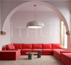 Итальянские Свет - Подвесной светильник Moonstone Dome Итальянские Свет - Подвесной светильник Moonstone Dome фабрика Giopato & Coombes