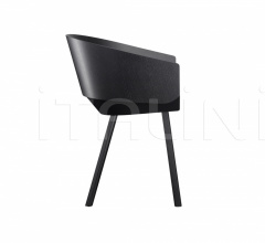 Стул с подлокотниками HOUDINI Стул с подлокотниками HOUDINI фабрика E15