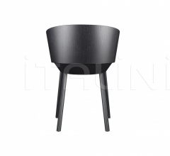 Стул с подлокотниками HOUDINI Стул с подлокотниками HOUDINI фабрика E15