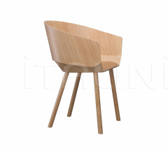 Стул с подлокотниками HOUDINI Стул с подлокотниками HOUDINI фабрика E15