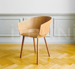 Стул с подлокотниками HOUDINI Стул с подлокотниками HOUDINI фабрика E15