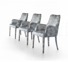 Стул с подлокотниками HAUSSMANN CHAIR Стул с подлокотниками HAUSSMANN CHAIR фабрика Hugues Chevalier