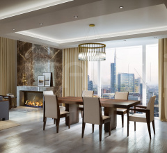 Стол обеденный TAMARA TABLE Стол обеденный TAMARA TABLE фабрика Hugues Chevalier