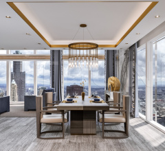 Стол обеденный TAMARA TABLE Стол обеденный TAMARA TABLE фабрика Hugues Chevalier