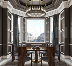 Стул с подлокотниками WIEBE CHAIR Стул с подлокотниками WIEBE CHAIR фабрика Hugues Chevalier