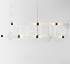 Итальянские Свет - Люстра LUNA KALEIDO XL CHANDELIER 2 TIER Итальянские Свет - Люстра LUNA KALEIDO XL CHANDELIER 2 TIER фабрика Gabriel Scott