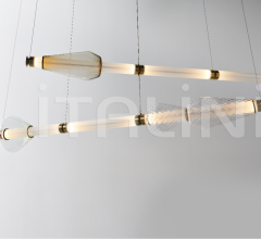 Итальянские Свет - Люстра LUNA KALEIDO XL CHANDELIER 2 TIER Итальянские Свет - Люстра LUNA KALEIDO XL CHANDELIER 2 TIER фабрика Gabriel Scott