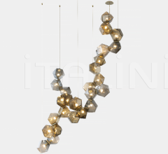 Итальянские Свет - Люстра WELLES TEXTURED GLASS Итальянские Свет - Люстра WELLES TEXTURED GLASS фабрика Gabriel Scott