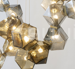 Итальянские Свет - Люстра WELLES TEXTURED GLASS Итальянские Свет - Люстра WELLES TEXTURED GLASS фабрика Gabriel Scott